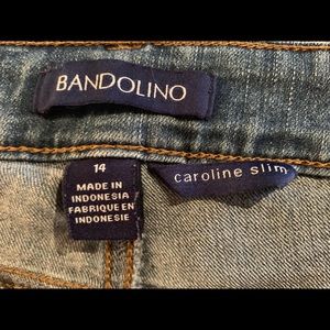 Bandolino Caroline slim jeans